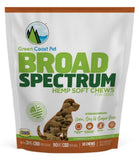 Green Coast Pet All Life Stages Broad-Spectrum Hemp Soft Chews - Peanut Butter