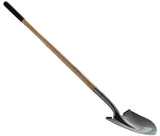 GroundWork YN-8SJ3-71L Hardwood Handle Round Point Shovel - 49 in.