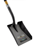 GroundWork YN-F3-32FD 31.7in Fiberglass Handle Pro Square Point Shovel w/ D-Grip