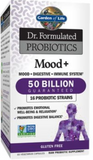 Dr. Formulated Probiotics Mood+ - 50 Billion CFU (60 Vegetarian Capsules)