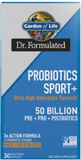 Dr. Formulated Probiotics Sport+ with Turmeric - Designed for Athletes (30 Caps)