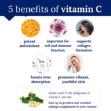 Vitamin Code Raw Vit C - 500mg Whole Food Vit C with Bioflavonoids (60 Capsules)