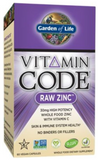 Vitamin Code Raw Whole Food Zinc (60 Vegan Capsules)