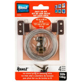 30 lbs. Easy Tie 2-Hole D-Ring Kit (4-Piece)