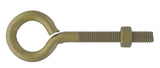 Hardware Essentials 322608 Gold Fg Eye Bolt with Nut, 1/2 in.-13 x 6 in., 1-Pc