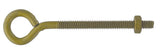 Hardware Essentials 322615 Gold Fg Eye Bolt with Nut, 3/8 in.-16 x 6 in., 1-Pc