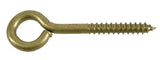 Hardware Essentials 322622 Gold Fg Lag Eye Bolt, 3/8 in. x 4-1/2 in., 1-Pc