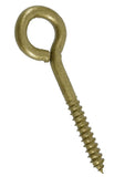 Hardware Essentials 322622 Gold Fg Lag Eye Bolt, 3/8 in. x 4-1/2 in., 1-Pc