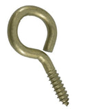 Hardware Essentials 322628 Large Gold Fg Screw Eye Bolt, 0.363"x3-7/8", 1-Pc