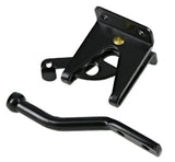 Hardware Essentials 851365 Steel Security Bar Cd-Univ Gate Latch Black