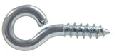 Hardware Essentials 851726 Small Cd Screw Eye Bolts, 0.106 in x 15/16 in, 2-Pack