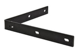 Hardware Essentials Heavy Duty Corner Braces Black,12.25 in. x 1.5 in. x 1/4 in.