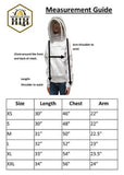 Harvest Lane Honey Adult's Beekeeping Protective Jacket w/ Veils - Medium