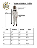 Harvest Lane Honey CLOTHSXS-101 Heavy-Duty Polyester Beekeeping Full Suit - Medium