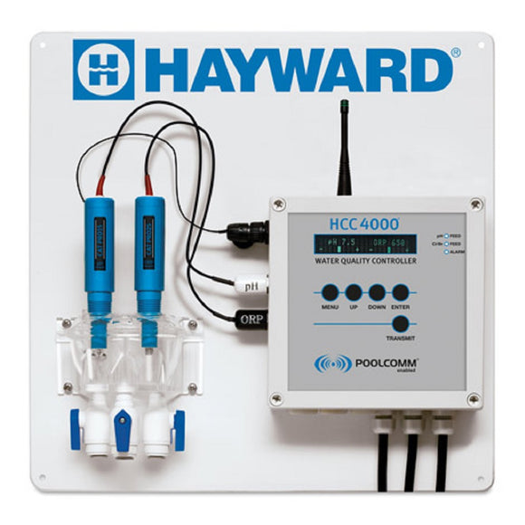 Hayward HCC4000WIFIAU WiFi Pool pH/Orp Chemical Controller w/ Gold ORP Sensor