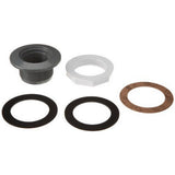 Hayward SP1023DGR 1.5" FIP Inlet Return Fitting w/ Locknut & Gasket - Dark Gray
