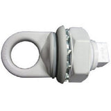 Hayward SP0404 White Cycolac Eyebolt Assembly with Locknut and Gasket