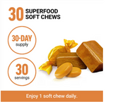 Contemporary Cordyceps Mushroom Soft Chews - Butterscotch Flavor (30 Chews)