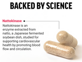 Nattokinase - Enhances Blood Circulation & Heart Health (90 Capsules)