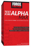 Test X180 Alpha Max - Premium Comprehensive Testosterone Enhancer (180 Capsules)