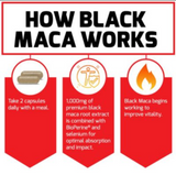Black Maca “ Supports Increased Libido for Men (60 Capsules)
