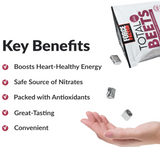 Total Beets Chews “Energy for Heart Health “ 325 MG “ Acai Berry (60 Soft Chews)
