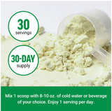 Smarter Greens Superfoods + Energy Pwd - Boosts Vitality - Lemon-Lime (30 Serv)