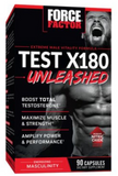 Test X180 Unleashed - Boost Testosterone & Maximize Muscle & Strength (90 Caps)