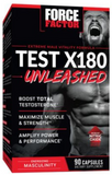 Test X180 Unleashed - Boost Testosterone & Maximize Muscle & Strength (90 Caps)