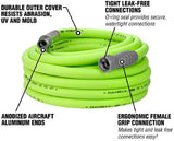 Flexzilla HFZG550YWG Garden Hoses with Ergonomic Female Grip 5/8 in. x 50 ft.