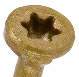 Hillman 42481 Heavy-duty Exterior Outdoor Wood Screws #9 x 2-1/2 in. - 50 pcs.
