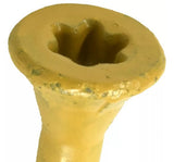 Hillman 48415 Deck Plus Exterior Tan Ceramic Steel Screw #10 x 2-1/2 in. - 1 lb.