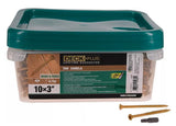Hillman Star-Drive Ceramic Tan Deck Plus Wood Screws 10 in. x 3 in. - 800 pcs.
