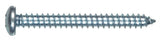 Hillman Zinc-Plated Pan Head Phillips Sheet Metal Screw #14 x 1 in. Count of 6