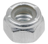 Hillman 6289 Zinc-Plated Nylon Insert Stop Nuts, 1/4 in.-20 TPI, 4-Pack