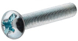 Hillman 7665 Round Combination Head Machine Screws, #8-32 x 1/2 in., 10-Pack