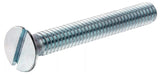 Hillman 7770 Zinc Flat Head Phillips Machine Screw #8-32 x 1/2 in. Count of 10