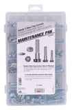 Hillman 8130100 Maintenance Pak Grade 5 Hex Cap Screws, Nuts, and Washers Kit