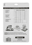 Hillman 842266 Outdoor Decor 1" A-Z, 0-9 Gold/Black Letters & Numbers Packaged