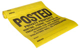 Hillman 843388 11 in. x 11 in. Posted Private Property Signs, 25-Pack