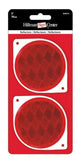 Hillman 844010 Red Reflector 3-in., 2-Pack