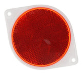 Hillman 844010 Red Reflector 3-in., 2-Pack