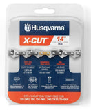 Husqvarna 597469552 X-Cut S93G 14" Chainsaw Chain, 3/8 in. Pitch, 0.050 in. GA and 52 Drive Links