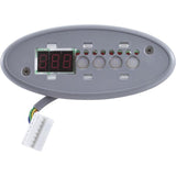 Hydro-Quip 34-0193-U ECO-1 Control Panel 10' Sm Oval 4 Button without Label