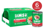 Iams Proactive Health Adult Lamb and Rice Pate Wet Dog Food, 13 oz. - 6 Cans