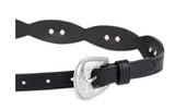 Indigo Supply Co.13ID02X001 Women's Synthetic Leather Concho Belt, 19 mm, XL