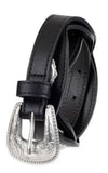 Indigo Supply Co.13ID02X001 Women's Synthetic Leather Concho Belt, 19 mm, XL