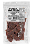 Iowa Smokehouse IS-10JP High-Quality Cracked Black Pepper Beef Jerky, 10 oz.
