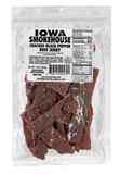 Iowa Smokehouse IS-10JP High-Quality Cracked Black Pepper Beef Jerky, 10 oz.