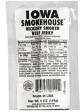 Iowa Smokehouse IS-5JH High-Quality Hickory Smoked Beef Jerky, 5 oz.